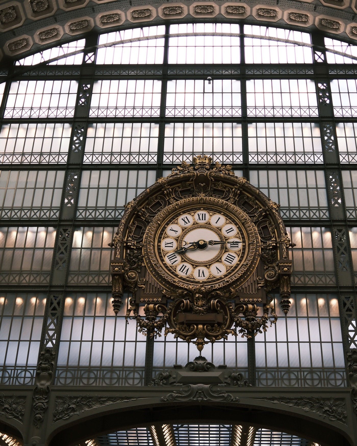 The great clock in the Mus&eacute;e d&rsquo;Orsay.